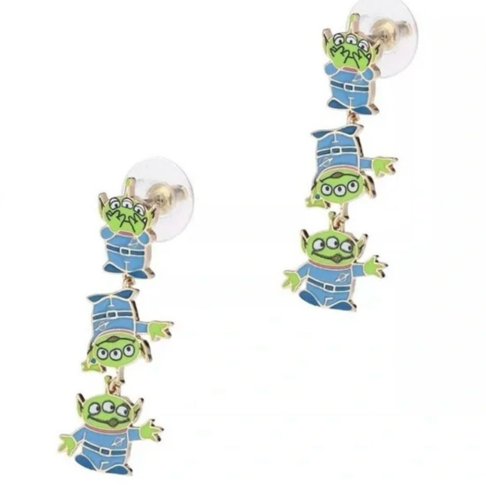Pixar/Baublebar Alien Stack/Dangle Earrings